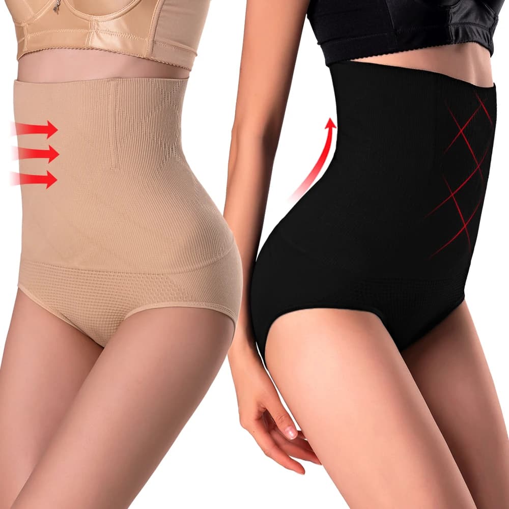 Mutandine contenitive per la pancia a vita alta da donna Mutandine sexy Shapewear Pancia che dimagrisce Biancheria intima Butt Lifter Cincher Slip Body Shaper