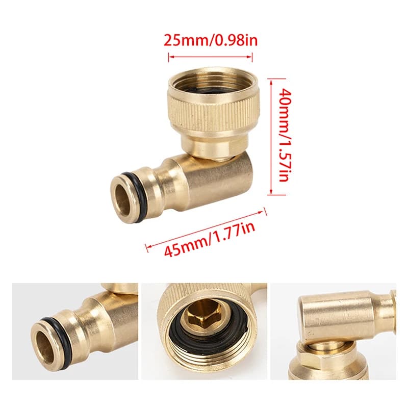 NEW IN OFFER Quick Connector Glue Pads for Wrap, 3/4 Inch BSP Feeder Tap Adapter