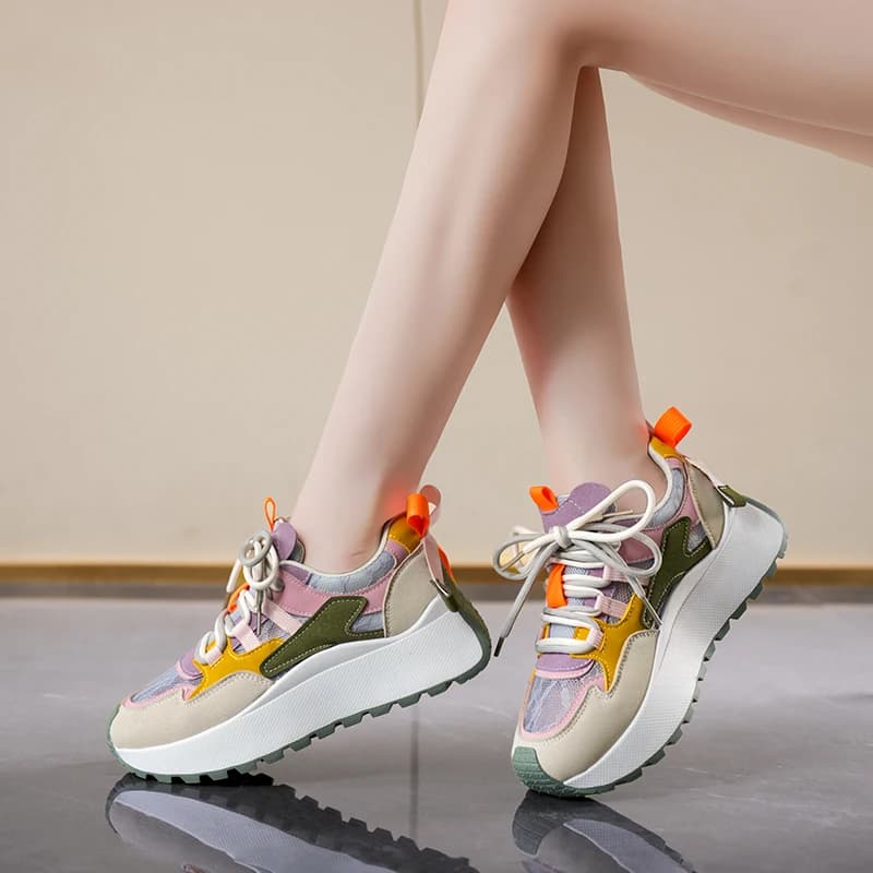 Women Fashion Minimalist Casual Sneakers Solid Color Low Top Design Resistant Non Slip Sole Daily Commute Walking Sports Shoes