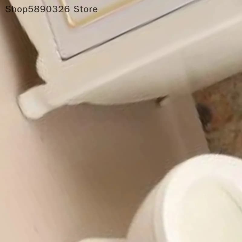 Set in miniatura per casa delle bambole, mobiletto per WC, vasca da bagno 1/12, ideale per il bagno della casa delle bambole.