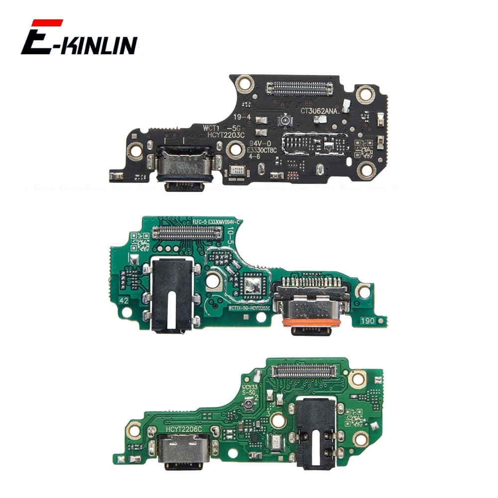 Cavo flessibile con porta di ricarica USB e microfono per Vivo T1 Pro T1x T2x 4G 5G - Ricambi globali