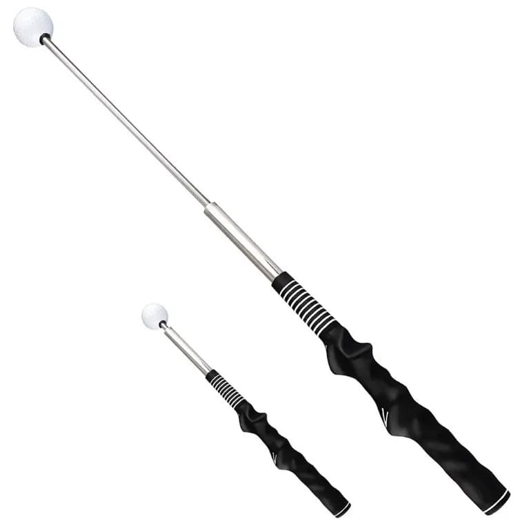 Allenatore di Swing per Golf Retrattile ed Estensibile, Vendita all'Ingrosso, Allenatore di Tempo per Swing di Golf Telescopico