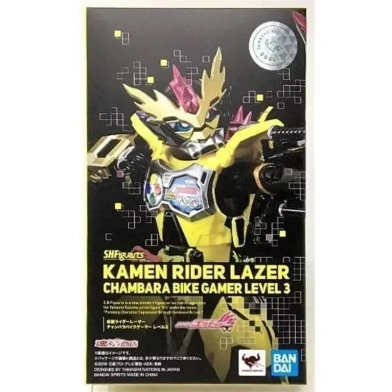 Bandai Soul Limit SHF Kamen Rider LAZER EXAID EX-AID Sword Fighting Locomotive Game Player LV3 Garage Kit Model Toy Gift