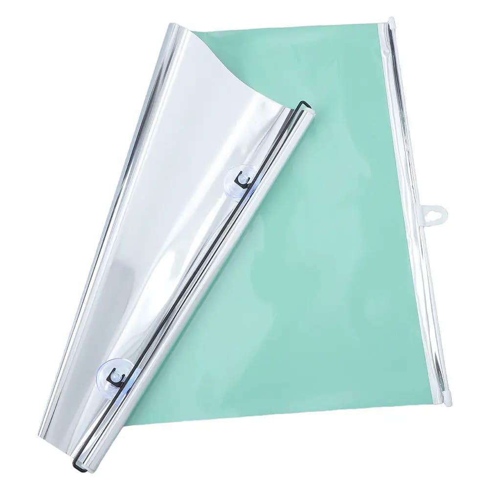 Tende Oscuranti a Ventosa 40x125cm Senza Foratura, Copertura Finestra Rimovibile Riutilizzabile, Tapparelle Avvolgibili per Privacy, Balcone, Appartamento, Cameretta