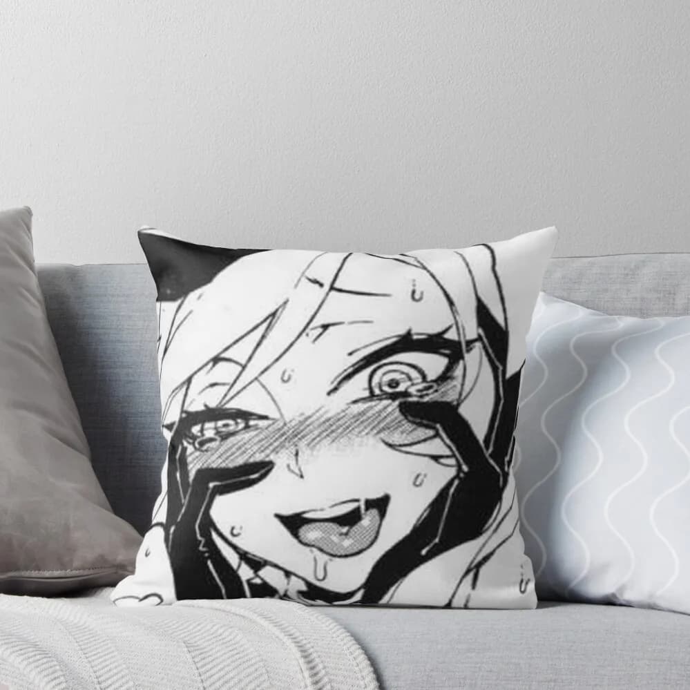 Hentai Face Pillow Bearings for Kids Luxury Sofa Bearings Decorative cushions Embroidered pillow lining cushion