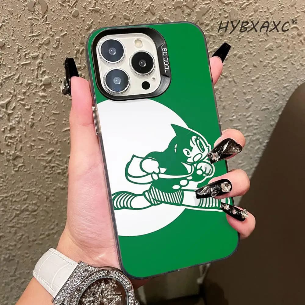A-stro Boy Running IPhone17 Must-Haves Phone Case for IPhone 17 16 15 14 13 12 11 Pro Max Plus Double-layer Back Cover