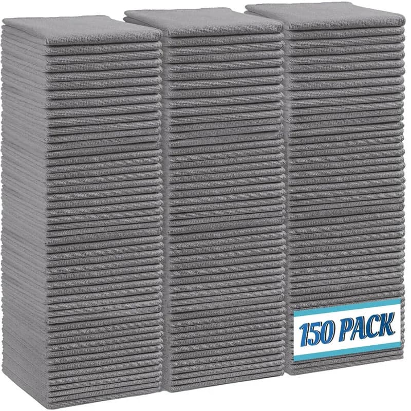 Reusable Thicken Microfiber Cleaning Cloths Lint Free Microfiber Cleaning Towel Cloths Cleaning Towels Absorbent for Car Window
