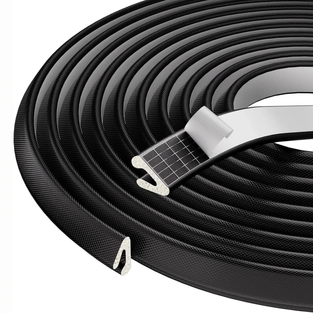 New V Shape Weather Stripping Self-Adhesive Foam Material Door Seal Strip Weatherproof Stopper Door Frame