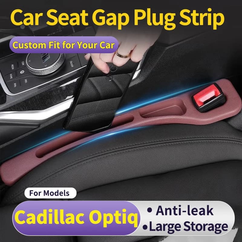 Custom fit for Cadillac Optiq Car Interior Gap Filler Strip, Anti-Falling Anti-Leak Seat Gap Stopper, Car Side Crevice Storage