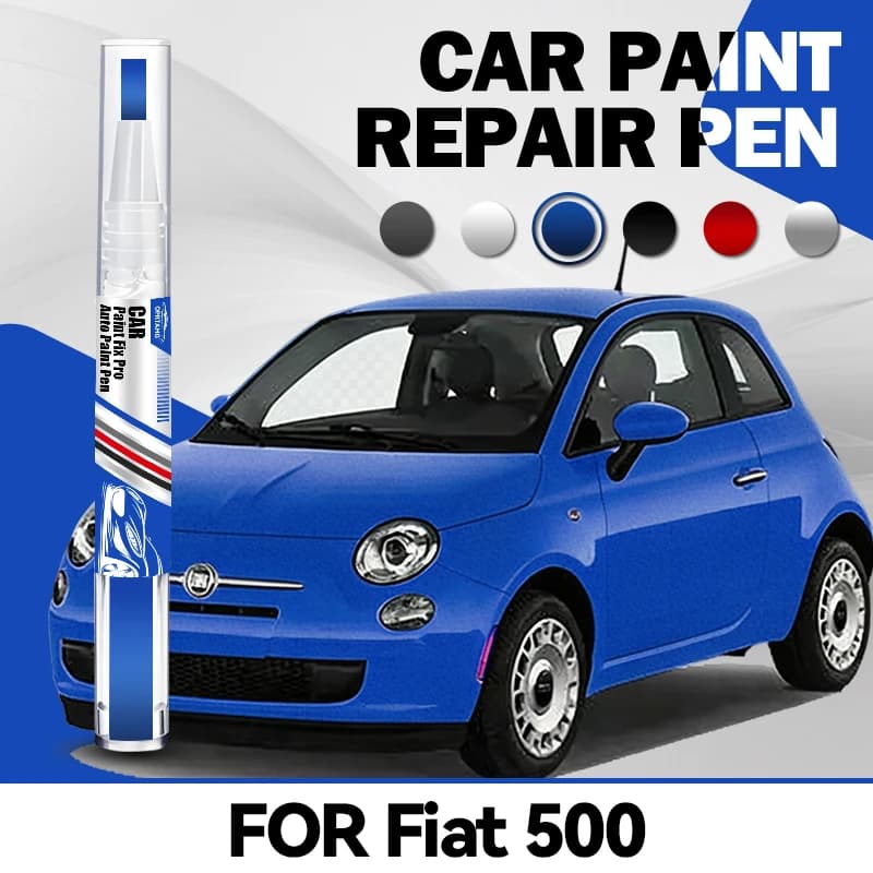 For Fiat 500 Car paint touch up pen auto paint concealer pencil acrylic paints car accessories detailing auto articles for cars
