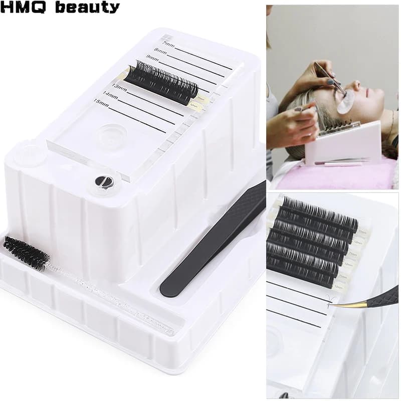 5 in 1 palette for false eyelashes support for pallet glue support for eyelashes tools for makeup extension eyelashes fast blooming