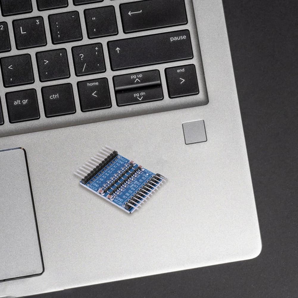 Convertitore di Livello Logico a 8 Canali 5V/3.3V, Convertitore IO Bidirezionale IIC UART SPI TTL per Raspberry Pi
