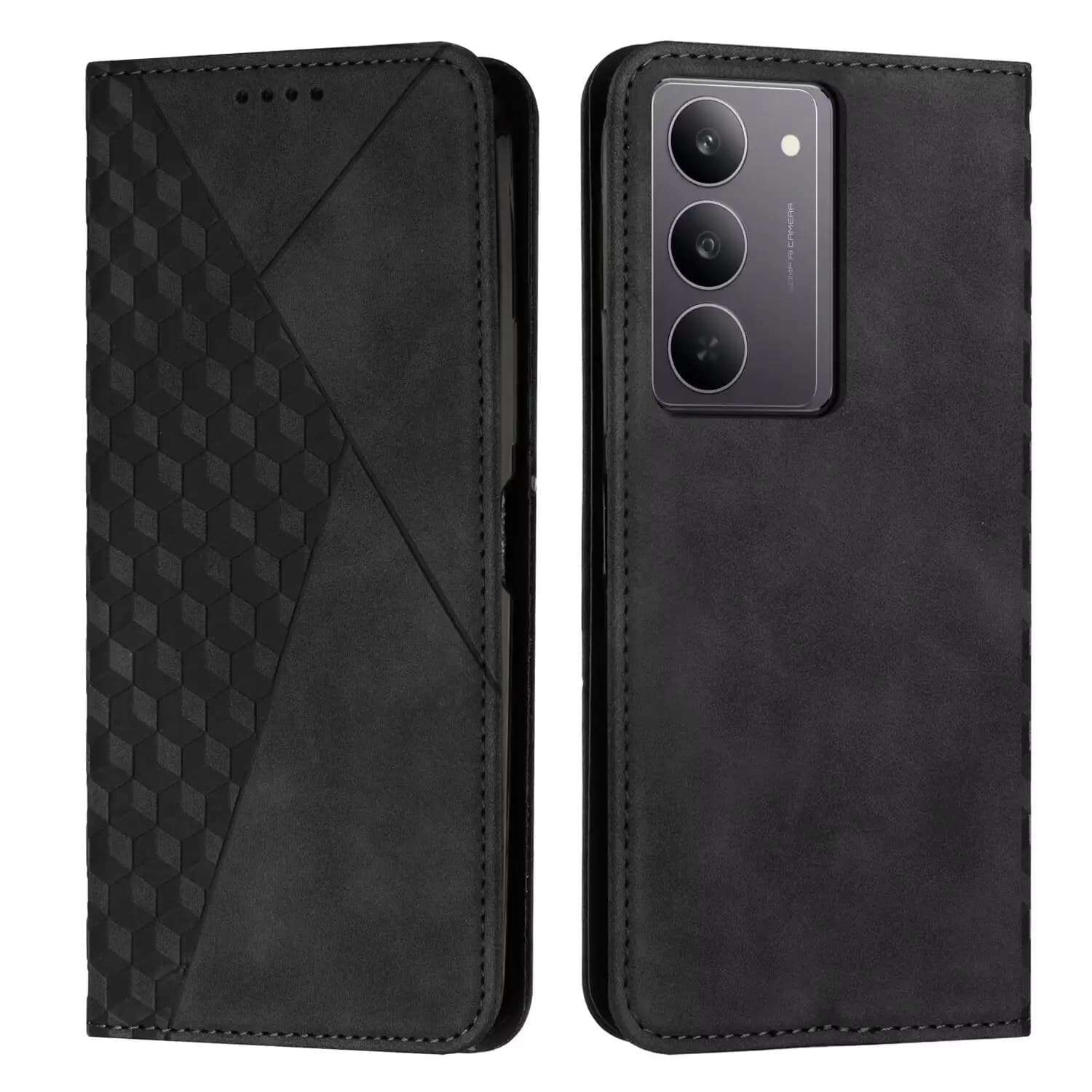 Solid Color Strong Magnetic Wallet Flip Phone Cases For Samsung Galaxy S24 S23 S22 S21 S20 Ultra Plus S23 S21 S20 FE Lite Cover