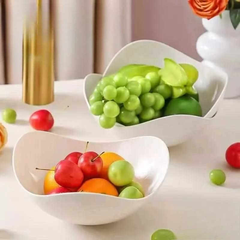 Fruit Tray, High-end Appearance, Level Living Room, Household Use, Tray, Light Luxury Style, Snacks, Dried Fruits Tray