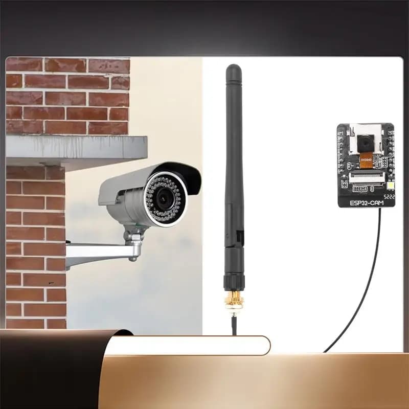 ESP32-CAM-MB USB ESP32 Seriale A Wifi ESP32 CAM Scheda di Sviluppo CH340G 5V Bluetooth + Telecamera OV2640 + Antenna 2.4G IPX-X64A