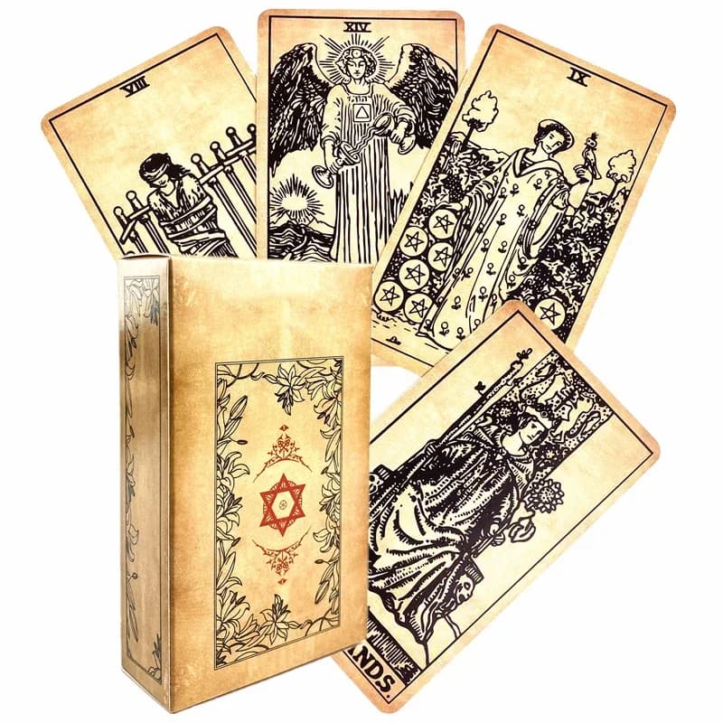 The Neo Rider Tarot Collection Cards Giochi da tavolo classici Imaginario gioco da tavolo per divinazione Oracle con guida PDF