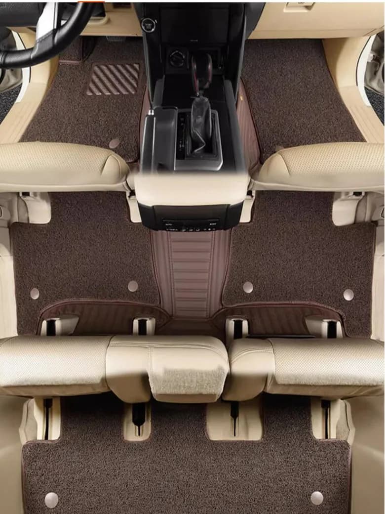 Custom special car floor mats for Mercedes Benz EQB 300 2026-2022 7 seats Top quality rugs double layers carpets for EQB300 2025
