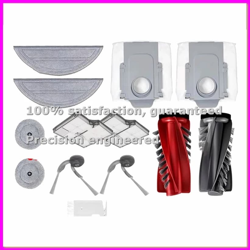 Accessori per Saros 10/S9 MaxV Ultra/S90ver/G30/A1460RR: Kit Spazzola Principale, Spazzole Laterali, Filtro e Panno Edgewise - AD23