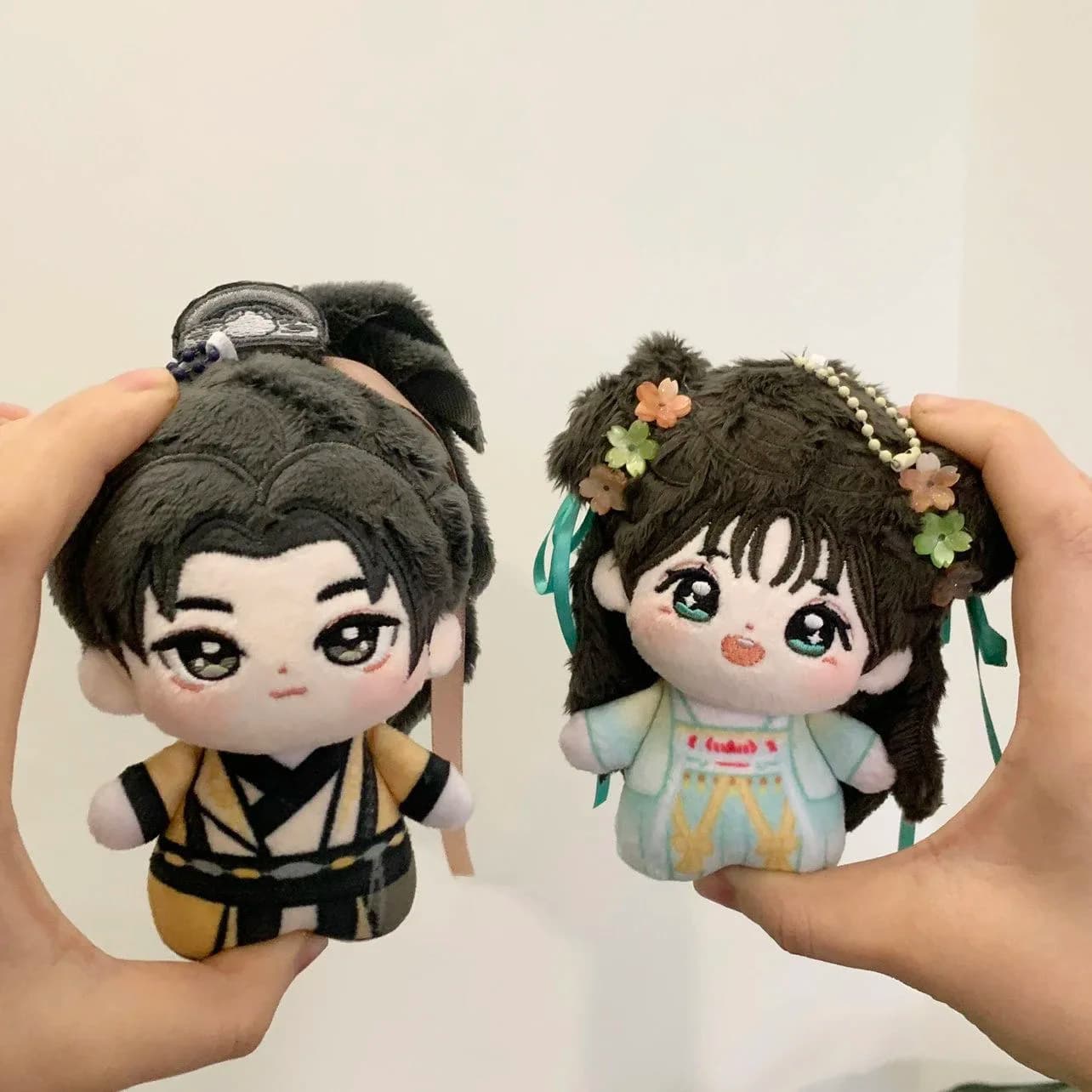 2025 Nuovo Anime Lotus Nero Guida strategica Ling Miaomiao Ziqi Cosplay Bambola di cotone 10 cm Stella marina Corpo Fan Regalo per le ragazze