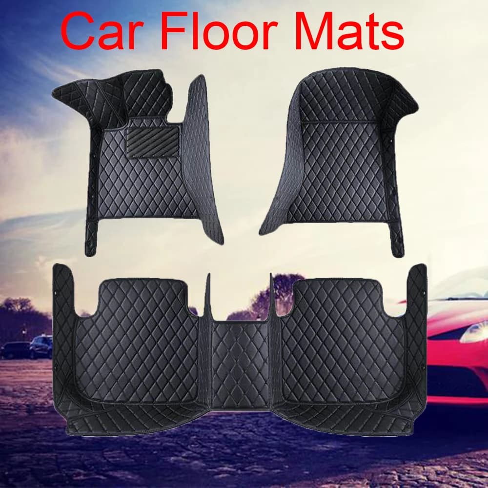3 PCS Full Coverage Car Floor Mats for Renault Espace 2018-2022 Captur Talisman Laguna Car Accessories