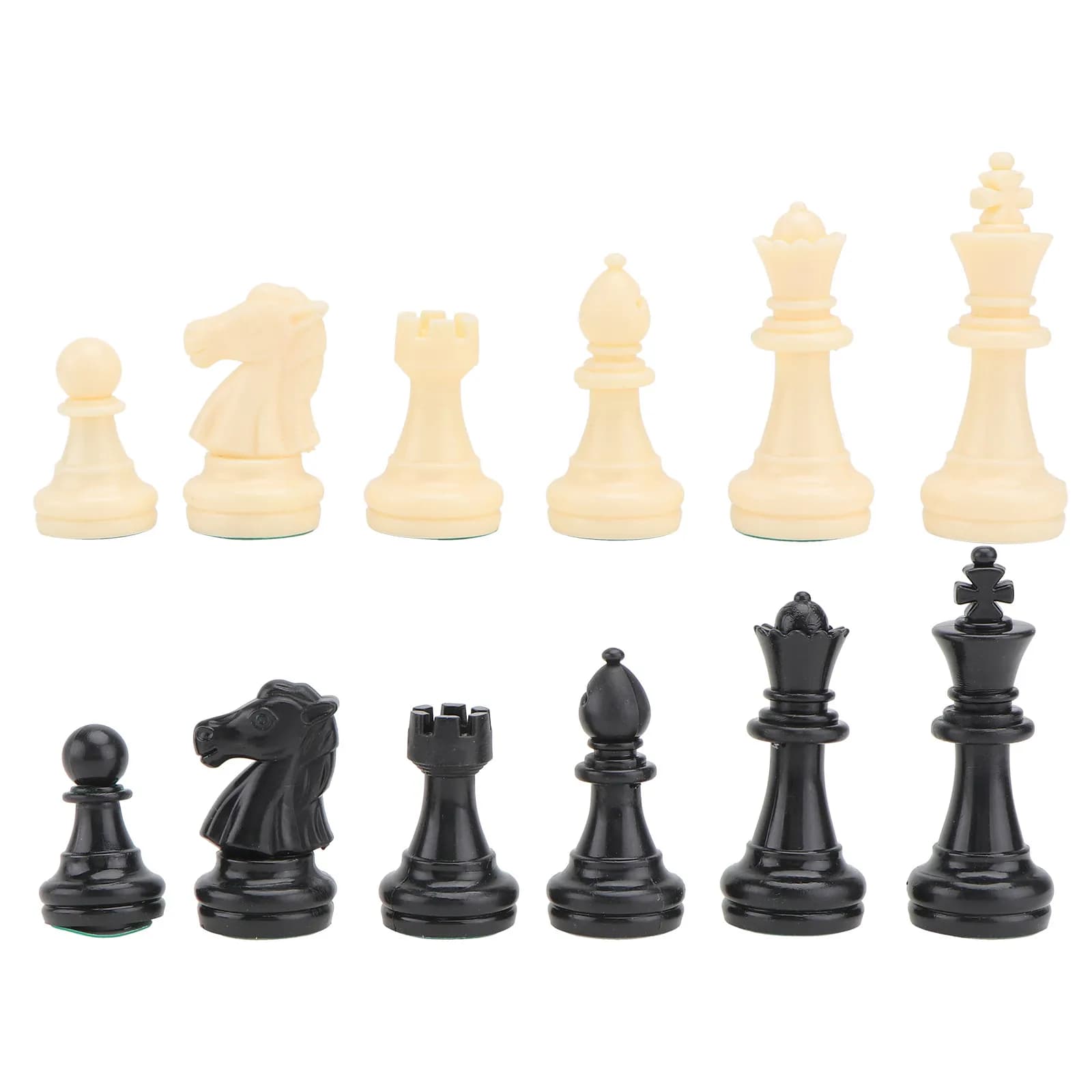 Set di 32 Pezzi per Gioco da Tavolo Educativo con Pietre, Materiale Sicuro, Ottimo per Giocare in Casa, Accessori per Scacchi