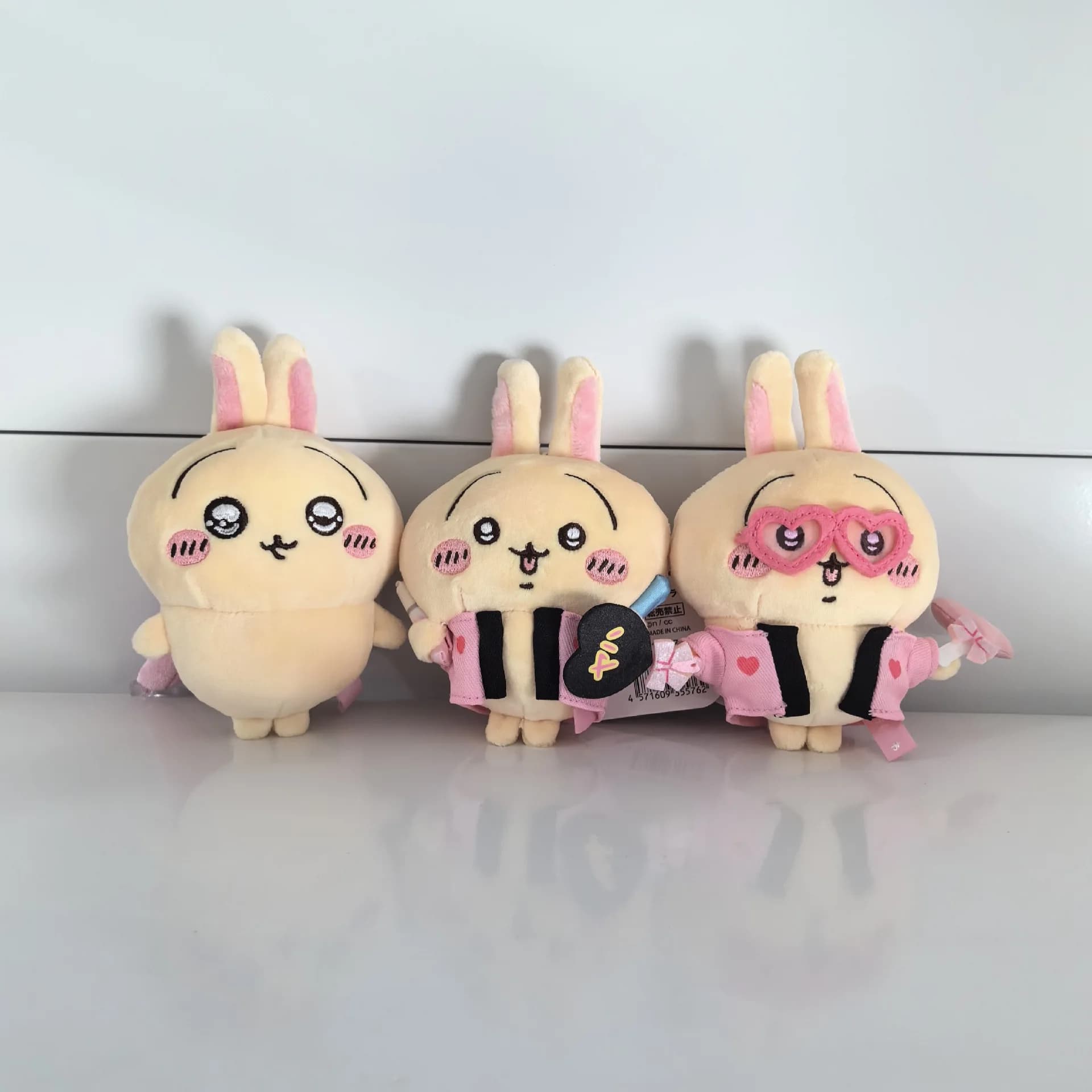 Nuovo Peluche Jiyi con Grandi Occhi, Coniglio Usagi, Bambola Carina da Concerto, Ciondolo per Borsa, Decorazione per Confezioni