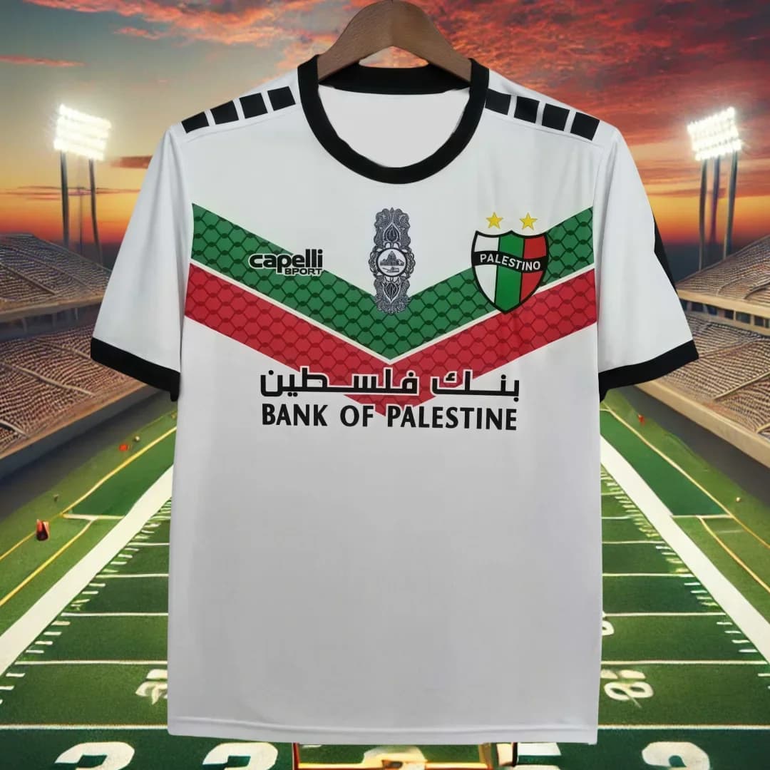 Palestinian Football T-shirt N Short Sleeved T-shirt Printed 3D Men's Luxury Palestinian Flag for Adults Children 2025 Summer Hot Sale