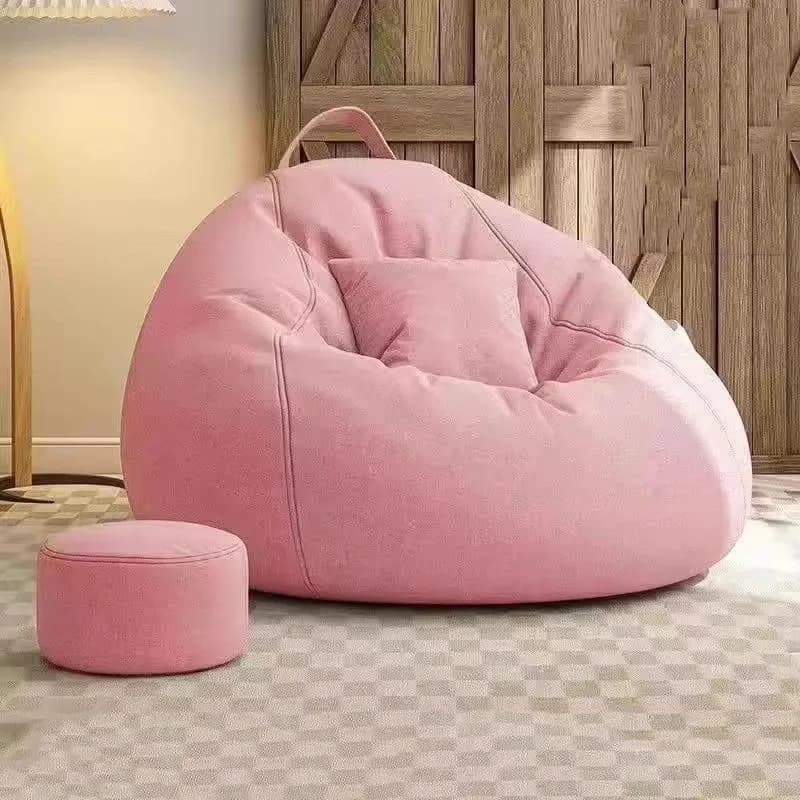 Sedie da soggiorno nordiche rosa Salone per trucco per ragazza Designer di lusso Sedie da balcone moderne relax Lettura Sillones Mobili unici