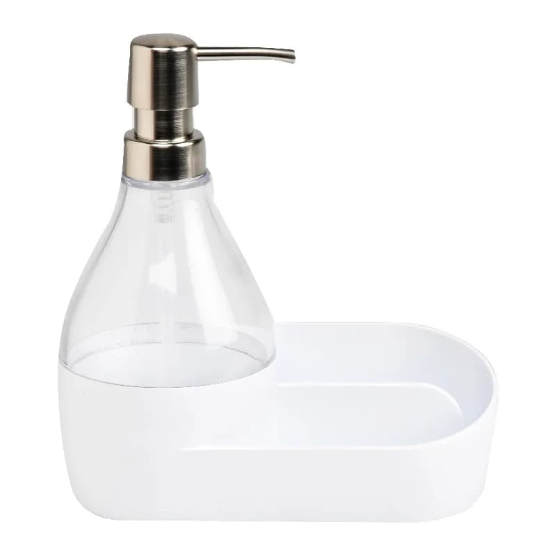 Dispenser di sapone con porta spugna integrato, 508 ml (17.1 oz)