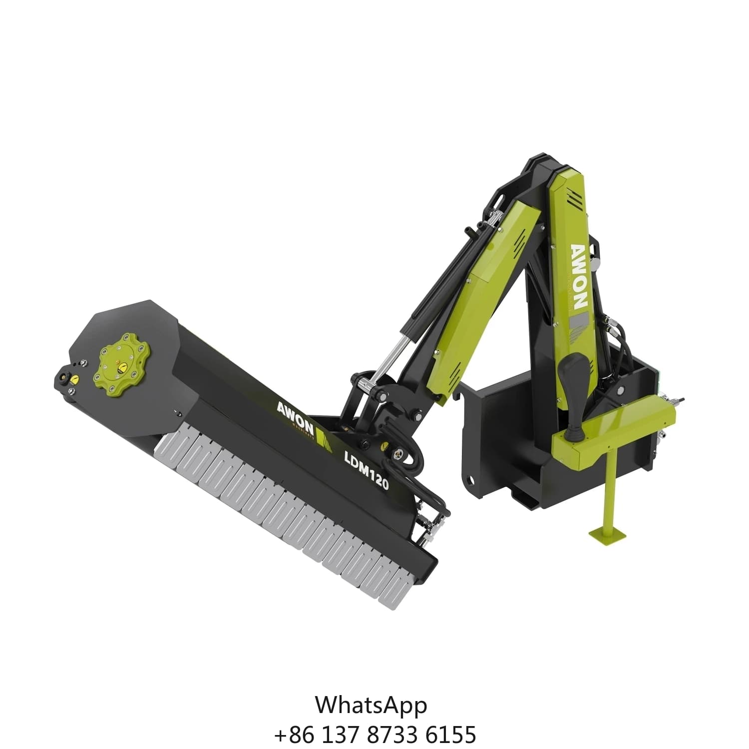 Nuovo tosaerba Flail caricatore all'ingrosso tosaerba telescopico ad alta potenza leggero Boom Skid Steer Mulcher
