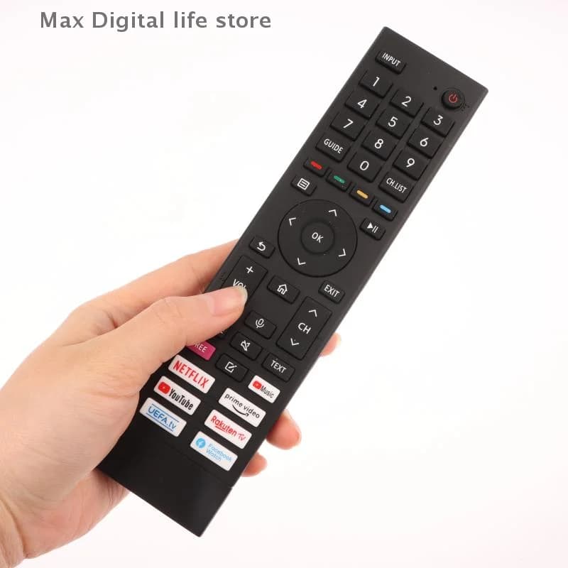 1 pezzo per Hisense QLED 4K UHD TV 43A6G 50A6G 55A6G 60A6G 65A6G 70A6G 75A6G No Voice NUOVO telecomando ERF3B80H