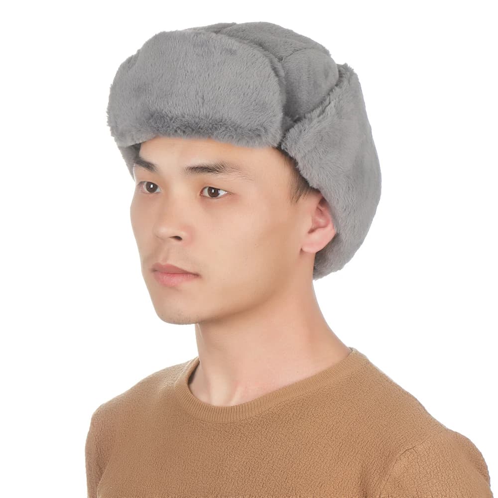 Cappello Invernale con Paraorecchie Spessi per Uomo e Donna, Stile Russo Ushanka, Berretto da Neve