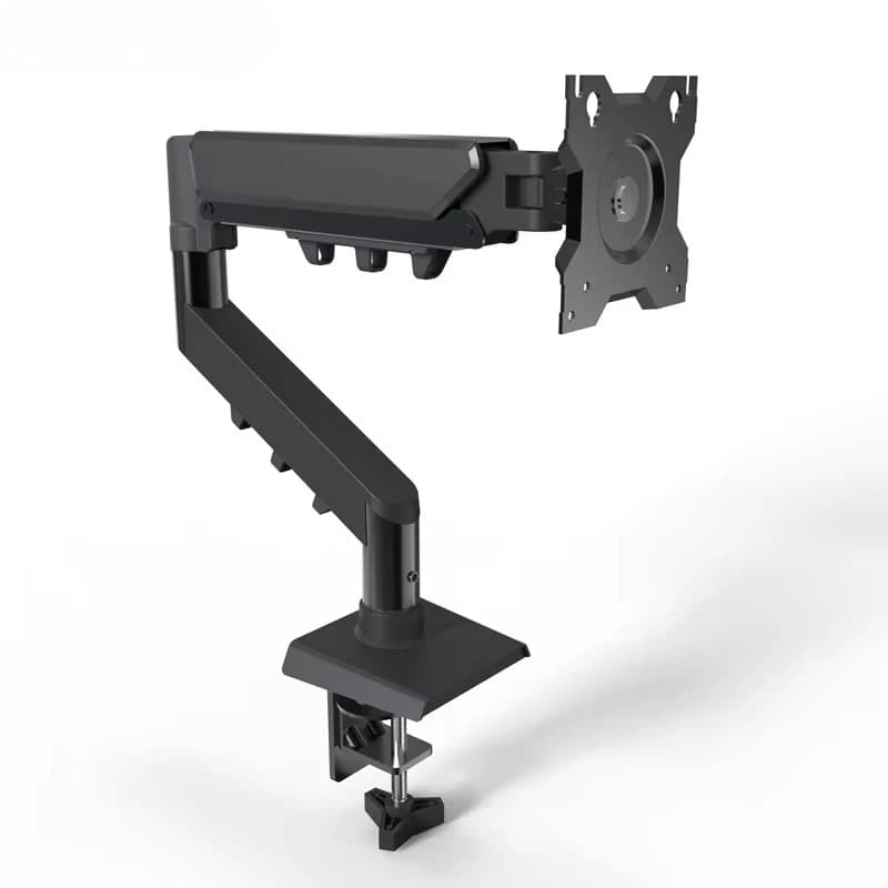 Wholesale Factory Matte Black Mechanical Arm Rotatable Monitor Stand Monitor Arm