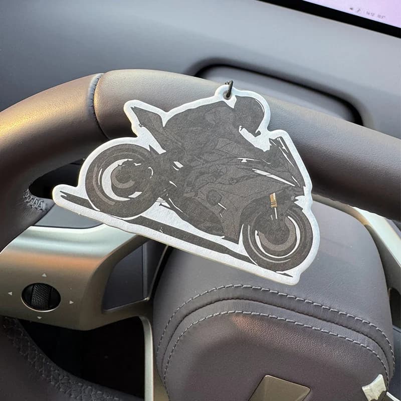 Artic ice perfume in the shape of a motorcycle (diodor for long-lasting environments/difference of imported natural air, deodorant for car environments, fragrance for interiors for cars, fragrance for interiors