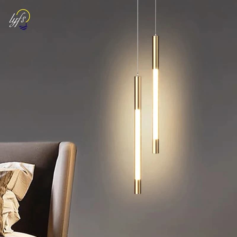 Lampade a sospensione a LED nordiche illuminazione per interni camera da letto comodino soggiorno tavolo da pranzo corridoio decorazione della casa lampada a sospensione a sospensione
