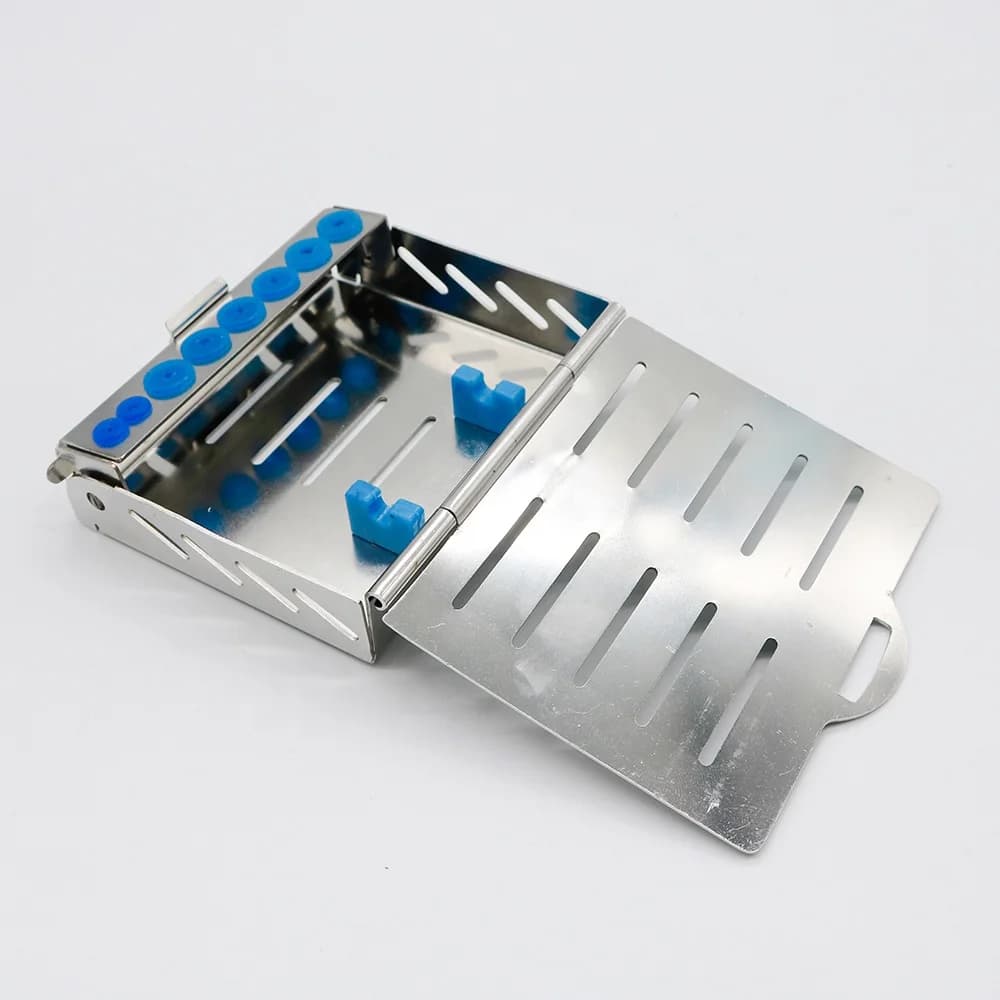 Dental Implant Tool Box Stainless Steel Dentistry Implant Instruments Storage Case