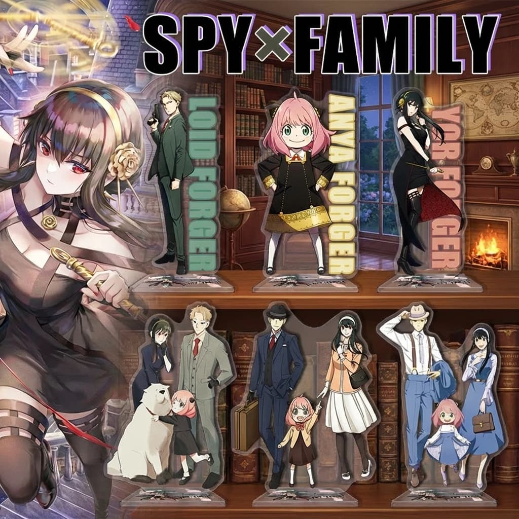 New Anime SPY FAMILY Acrylic Standee 81-120 Spy x Family Merchandise Cross Border Acrylic Figure Collectible Display Model