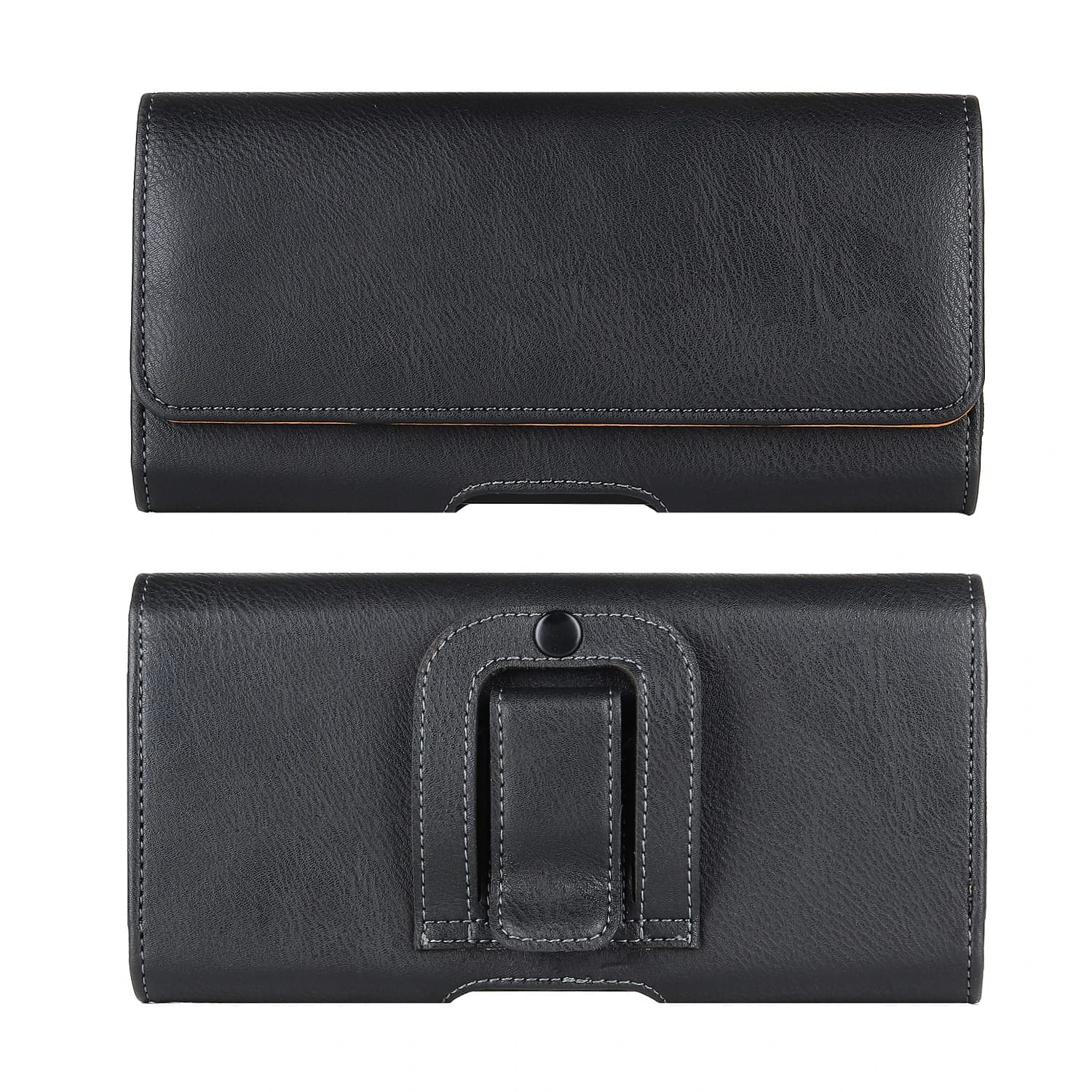 Custodia per telefono in pelle PU Custodia per telefono Borsa per telefono Marsupio con clip da cintura per cellulare iPhone Samsung Huawei Xiaomi OPPO VIVO
