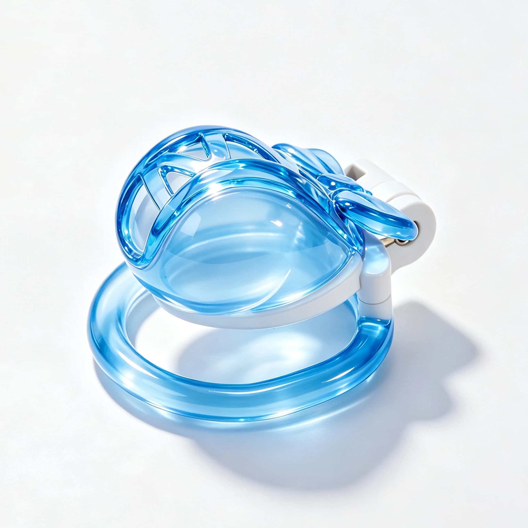 NEW Pink Bowknot Resin Chastity Cage with Bell Cute Male Chastity Lock Device Breathable Penis Rings Set Couples Adult Sex Toys