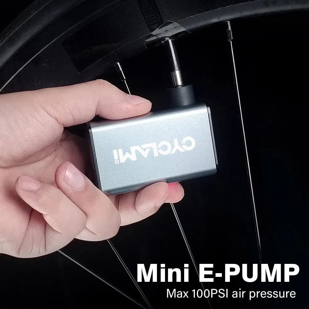 CYCLAMI A3 Mini Pompa di Aria Elettrica Bicicletta Portatile Senza Fili FV AV Gonfiatore Presta Schrader Valvola Strada Esterna MTB Bici di Alluminio