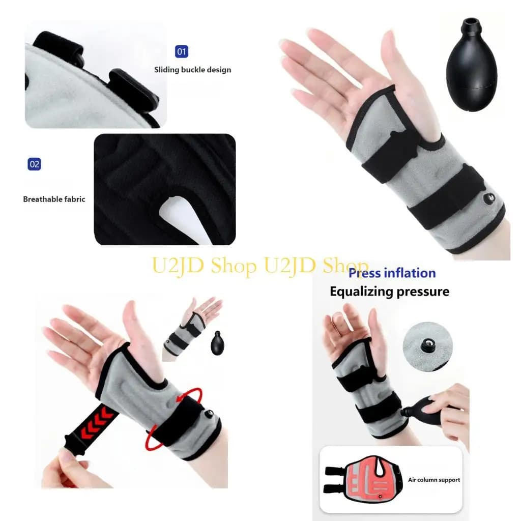 U2JD 1PC Elastic Wrist Support Brace For Joint Stability And Injury Recovery Featuring Breathable OK Fabric For Sports