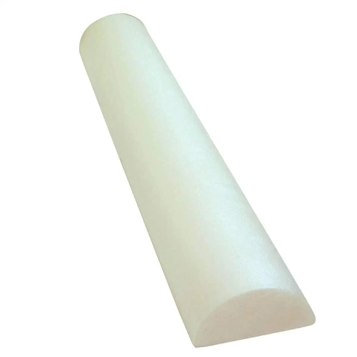 Fine white PE foam rollers for exercises, fitness, muscle restoration, massage therapy, sports recovery and physical therapy for H