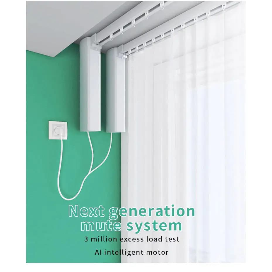 Tende Elettriche, Prodotti Promozionali Sistema di Tende Motorizzate Smart Home Tuya Tende Elettriche Automatiche per la Casa