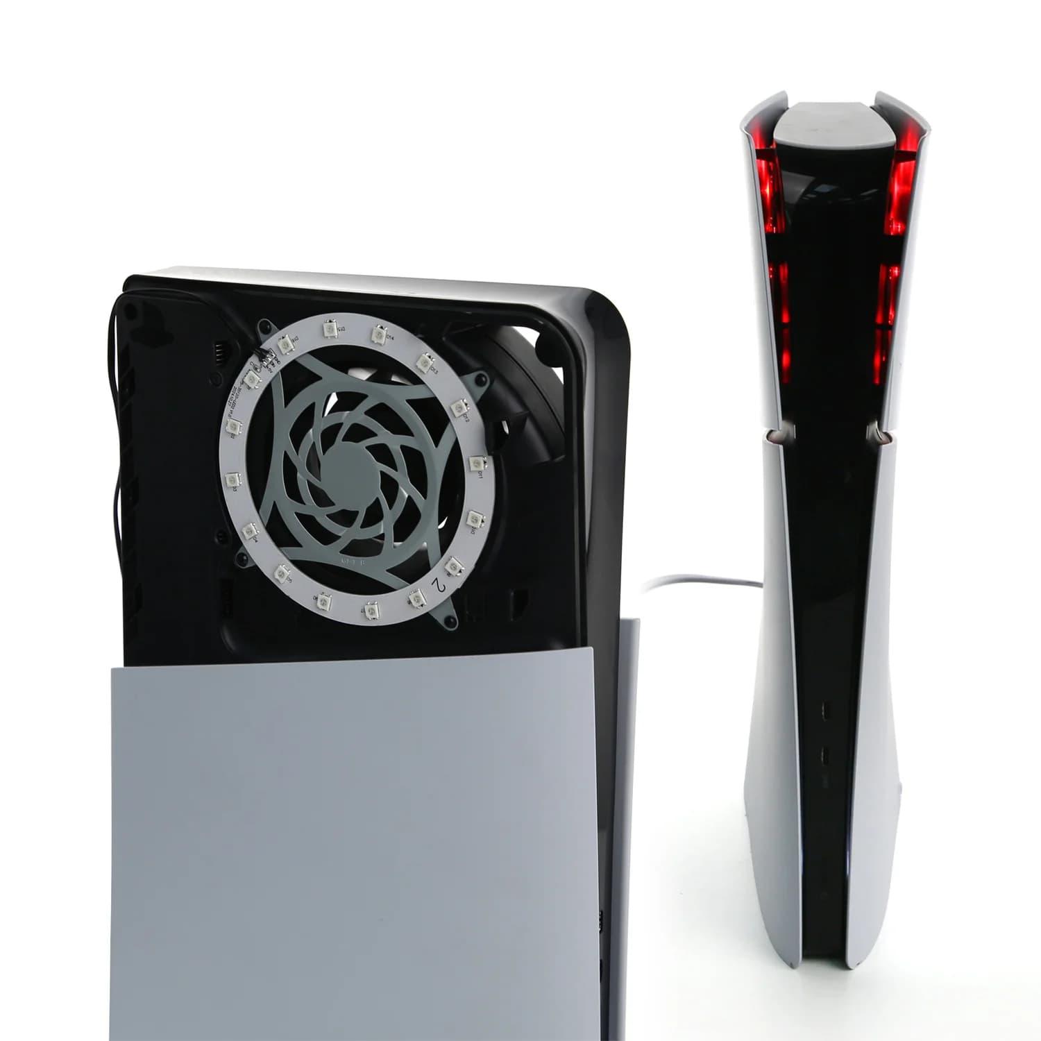 Per console PS5 Lampada RGB Effetti multipli Striscia luminosa a LED per PS5 Pro per PS5 Slim Disc Accessori per giochi in edizione digitale