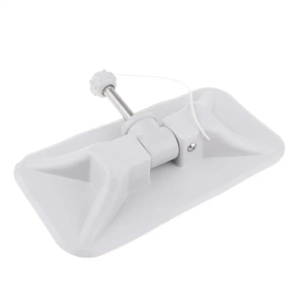 Supporto per Pagaia in PVC, Clip Universale per Remi, Accessorio per Kayak, Canoa, Gommone, Pesca e Zattera
