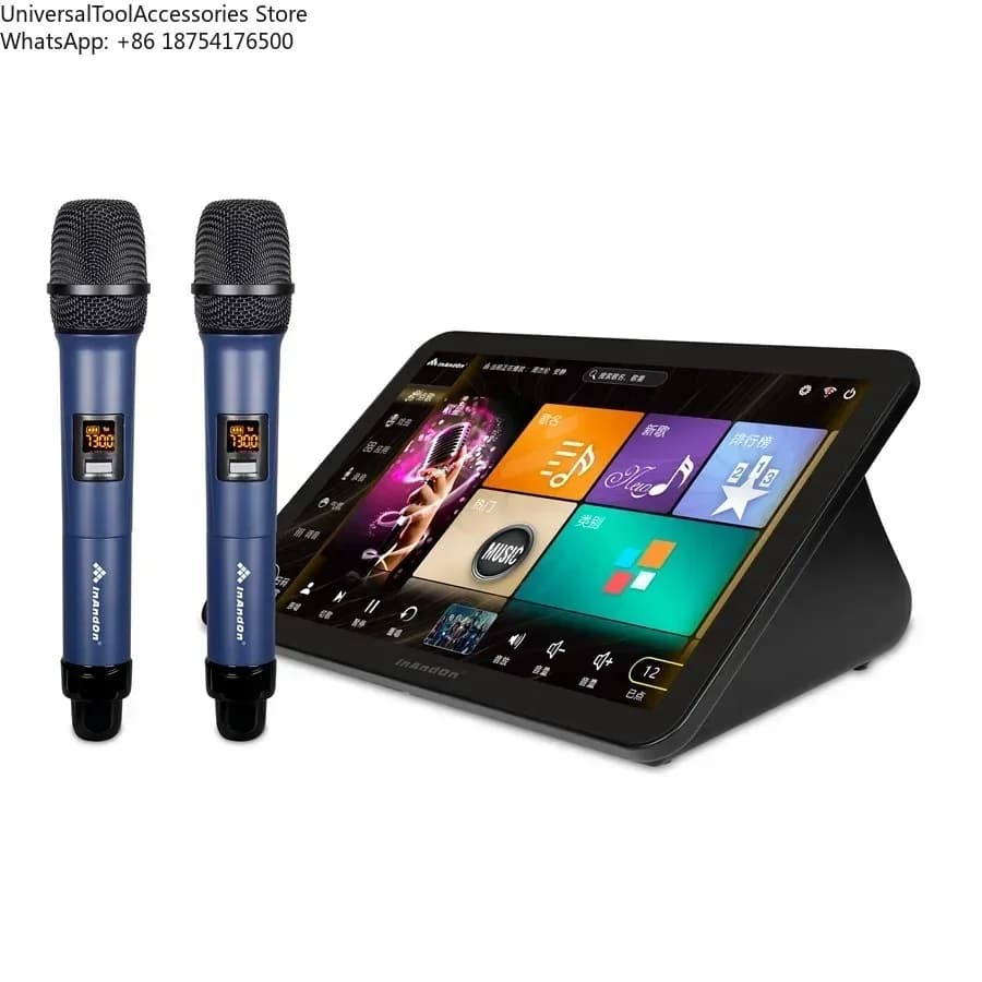 Nuovo Sistema InAndOn, Lettore Karaoke Durevole 15.6 5in1 2T OEM, Macchina per Cantare per Adulti, Riproduttore di Canzoni per Feste