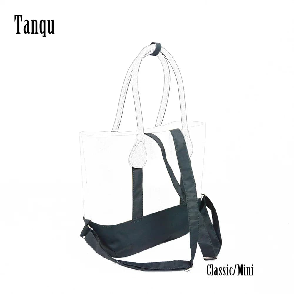 Tanqu Nuova cintura con cinturino Kit zaino in tessuto microfibra per big Obag Classic Mini O bag