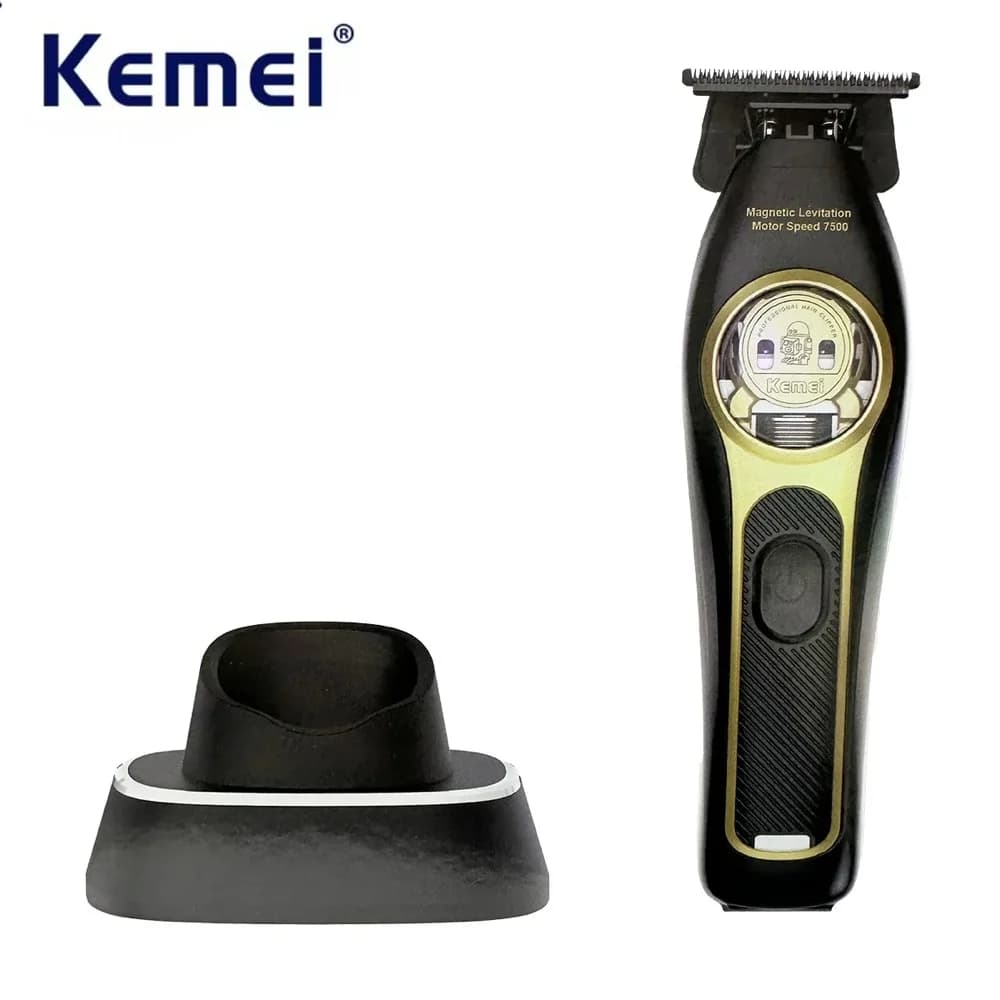 Kemei 2268 Cordless Barbiere Electric Haircuts Zero Gapped Edgers Haircuts Rechargeable Finishing Machine for cutting hair