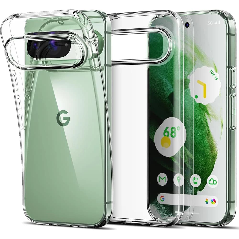 Ultra slim silicone soft case for Google Pixel 10 Pro XL 9A 9 8 7 6 A Pro Applyable to wireless charging Transparent back cover