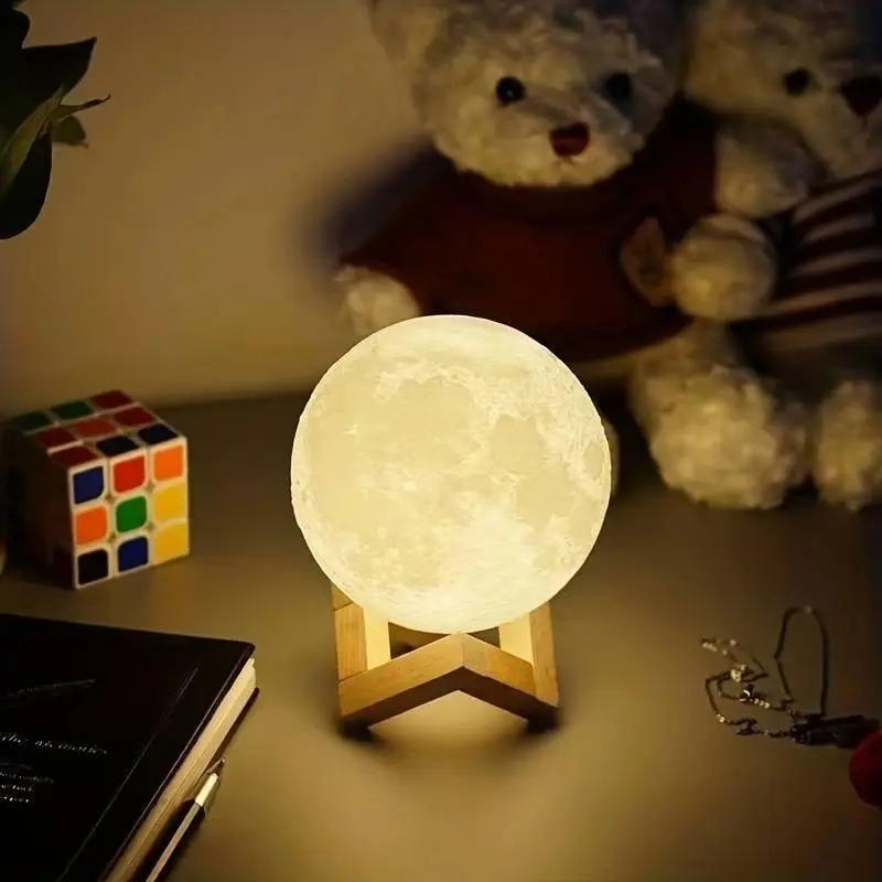 Package of hand painted lunar light painted materials for children's day parent-child activity of the planet's night light kindergarten